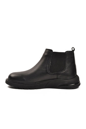 Bulldozer Black Floter Γνήσιες Δερμάτινες Ανδρικές Μπότες 260042 M