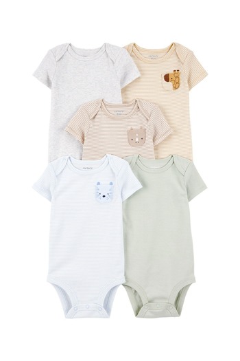 Carter's Baby Short Sleeve 5-Piece Bodysuit