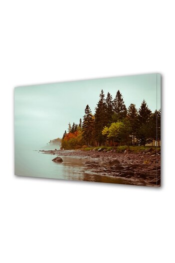 Alista Home Decorative wall painting with wooden frame, 33cm x 24cm, with flowers1827