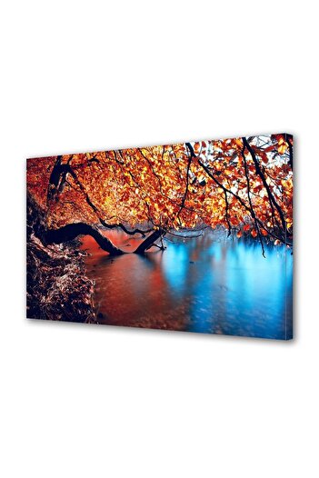 Alista Home Decorative wall painting with wooden frame, 33cm x 24cm, with flowers 1909