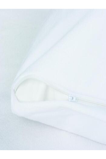 CARETEX Fullcare P. 100% Cotton, antiallergic, liquid-proof Zippered Pillow Mat 2 Pack