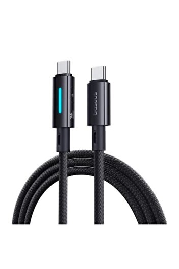 Baseus Type-C Cable with LED 100W E-marker Chip 1m - Lit - Cosmic Black