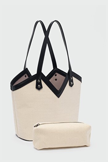 Shule Bags Woen Canvas Shoulder Bag Black