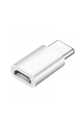 OEM Adaptor Micro USB la Type-C, aspect Alb-Argintiu