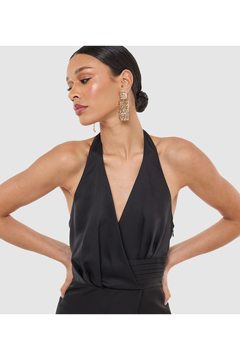 BCBG BLACK-WOMEN-WOVEN DRESS