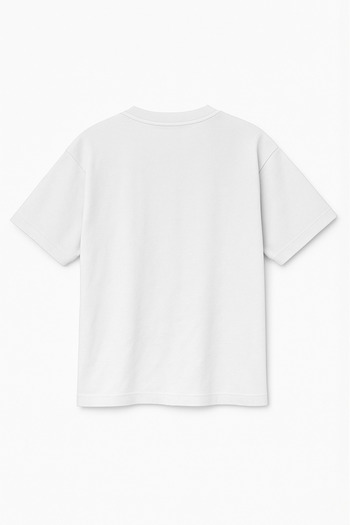 Altair Tr Oversized White Women's I'M Still at the Restaurant Printed T-Shirt