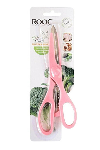 Rooc Afifehome Pink Color Kitchen Chicken and Pastry Scissors