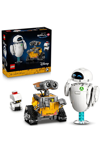 LEGO ®   ǀ Disney and Pixar Wall-E and Eve 43279 - Collectible Model Building Kit for Adults (811P)