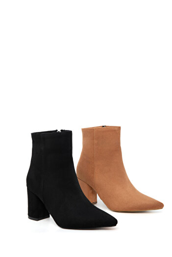 SOHO Black Suede Women's Boots & Booties 21065