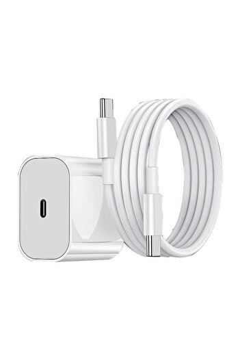 Flippy Fast Charge Wall Charger European PD30W with 27W Cable, 1m, White