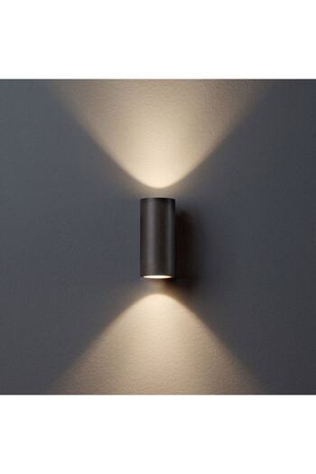 SMARTER Smarter outdoor wall light, made of aluminum, with COB LEDs, 2 x 3W, luminous flux of 2...
