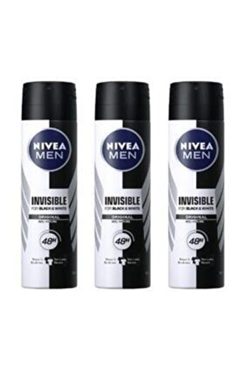 NIVEA Invisible Black & White Original Power Men's Deodorant 150 ml