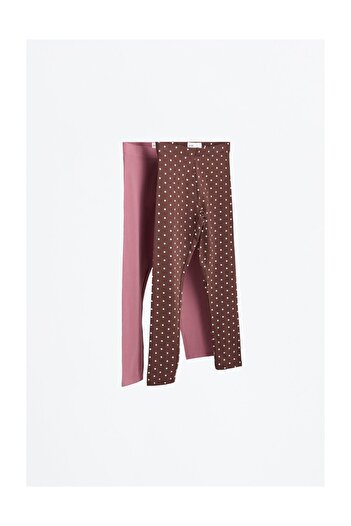 LEFTIES Kids 2-Pack of Contrasting Leggings