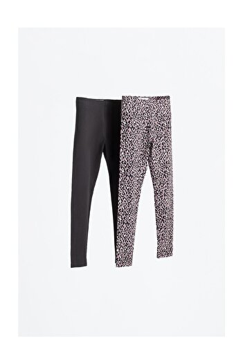 LEFTIES Kids 2-Pack of Contrasting Leggings