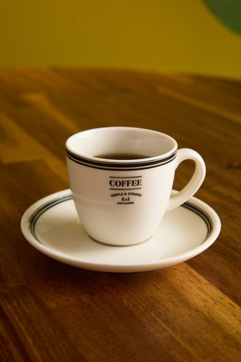 Trendyol Collection Set of 2 Coffee Patterned Espresso/Coffee Cups Tphaw26Up00003