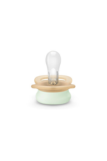 Philips Avent Σουζέτα ultra start PHILIPS AVENT SCF075/07, 0-2 μηνών, ορθοδοντική, 2 τεμ., φωσφοριζέ