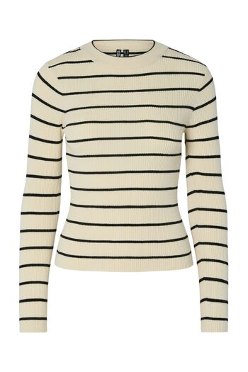 PIECES PCMIRA NOVÝ LS O-NECK KNIT NOOS BC