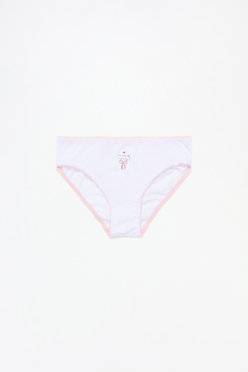 LEFTIES Kids 7-Pack of Bow Print Briefs