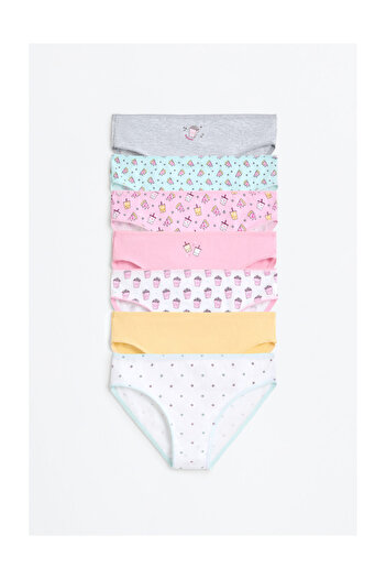 LEFTIES Kids Pack of 7 Pairs of Classic Printed Briefs