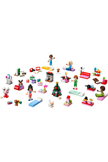 LEGO ®   تقويم السنة الجديدة 2025 من فريندز 42668 - مجموعة ألعاب إبداعية للأطفال من عمر 6 سنوات فما فوق (237 قطعة)