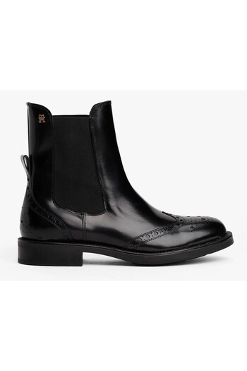 Tommy Hilfiger Kožené chelsea boty BROGUE