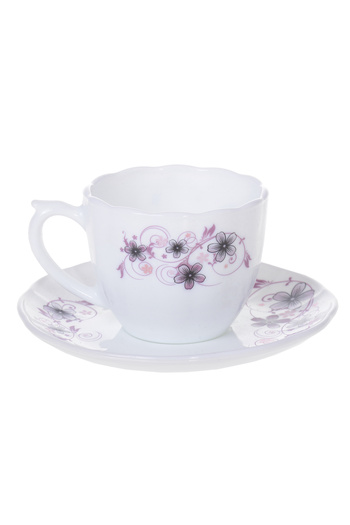 Eljado Sanay Eljado Coffee Set, 12 Pieces, Opal, 190 ml