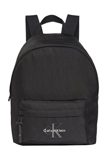 Calvin Klein Černý pánský batoh s malým kulatým designem