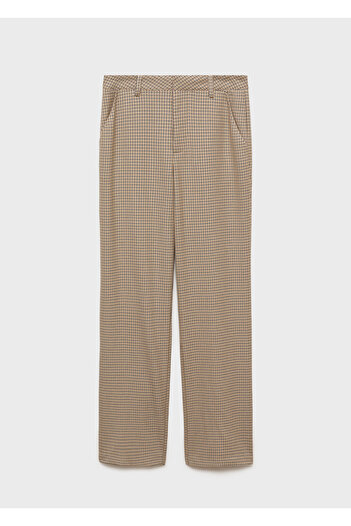 MANGO Beige Girl's Trousers 77077669