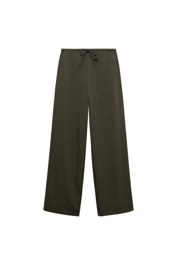 MANGO Women's Khaki Pants 67968651