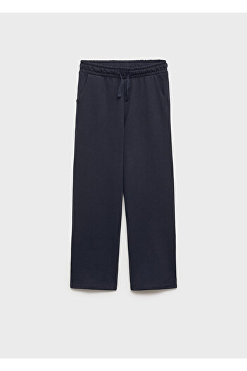 MANGO Navy Blue Girl's Trousers 87031046