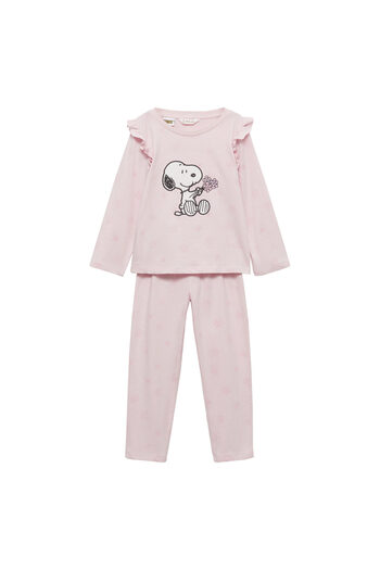 MANGO Pink Baby Girl Pajama Bottoms 77008639