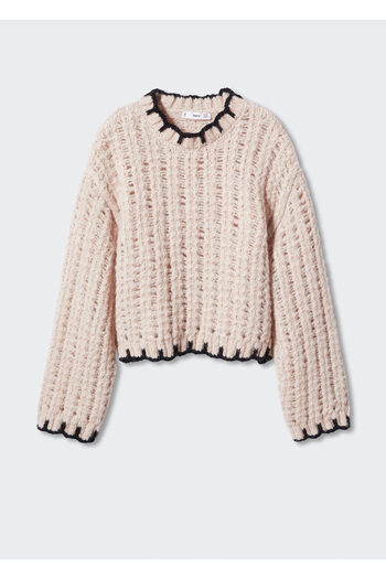 MANGO Woman Beige Women's Sweater47001313