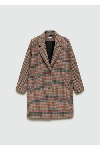 MANGO Beige Girl's Coat 77076000