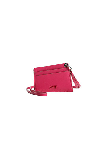 MANGO Woman Fuchsia Visitenkartenetui für Damen 37055832