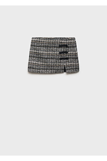 MANGO Black Women's Skirt 77079245