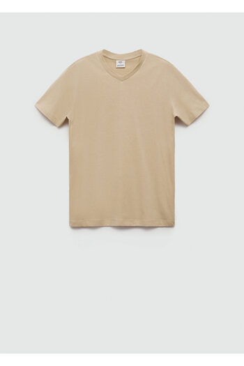 MANGO ΜΠΕΖ Ανδρικό T-Shirt 77280584