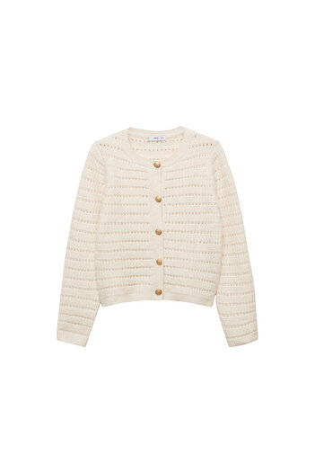 MANGO Natural Women's Jacket 87014095