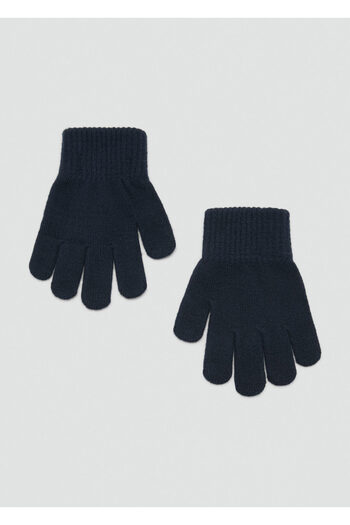 MANGO Navy Blue Baby Boy Gloves 77045991