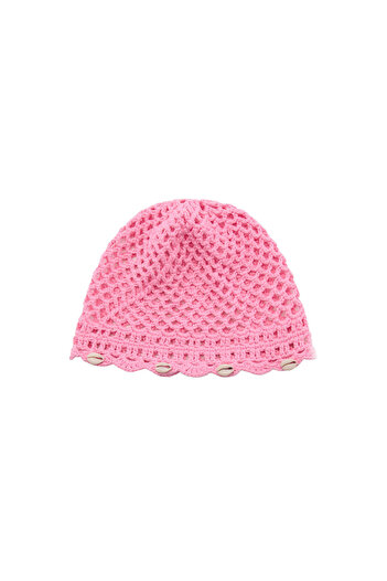 MANGO Pink Women's Hat 77040196