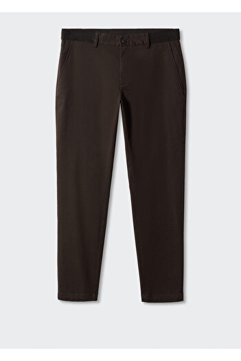 MANGO Mole Gray Men's Trousers 57040567