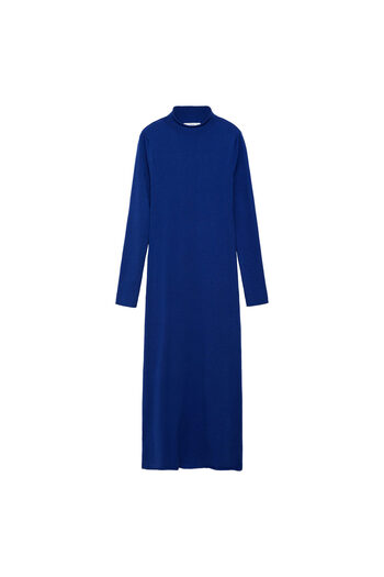 MANGO Electric Blue Women's Dress 77026723