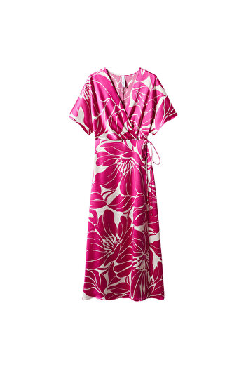 MANGO Fuchsia Women's Dress 47009207