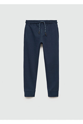 MANGO Navy Blue Boy's Trousers 77083271