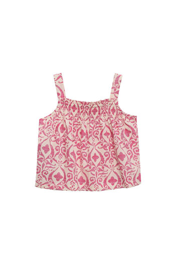 MANGO Fuchsia Girl's Blouse 77070352