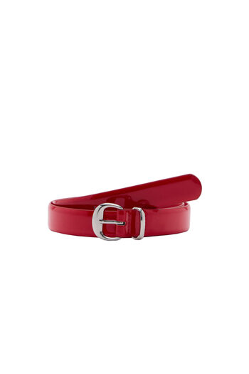 MANGO Red Women's Belt 77970567