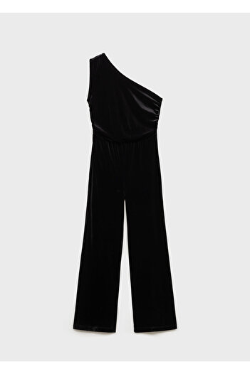 MANGO Black Girl's Jumpsuit 77039066