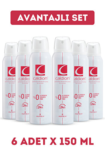 Caldion Classic Kadın Deodorant ( 6 Adet X 150 ml )