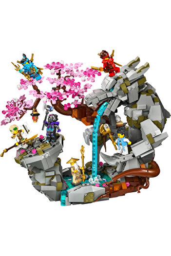 LEGO ®   مجموعة بناء معبد حجر التنين من نينجاجو 71819 للأطفال فوق سن 13 عامًا (1212 قطعة)