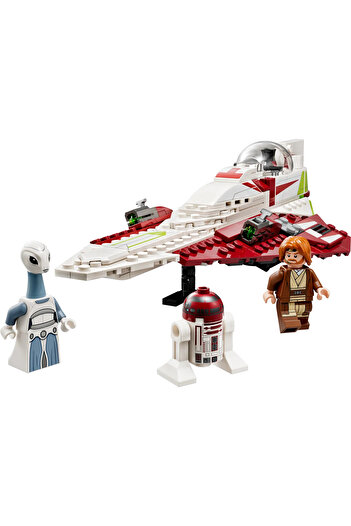 LEGO Star Wars Obi-Wan Kenobi Jedi Starfighter 75333 - Toy Building Kit (282 Pieces)