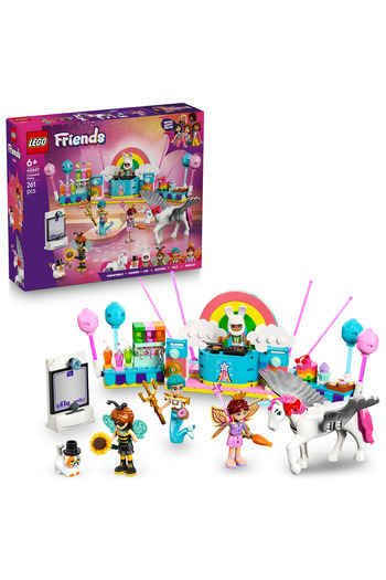 LEGO ®   Friends Unicorn and Fairy Costume Party 42661 - 6+ Creative Toy Building Set (261P)